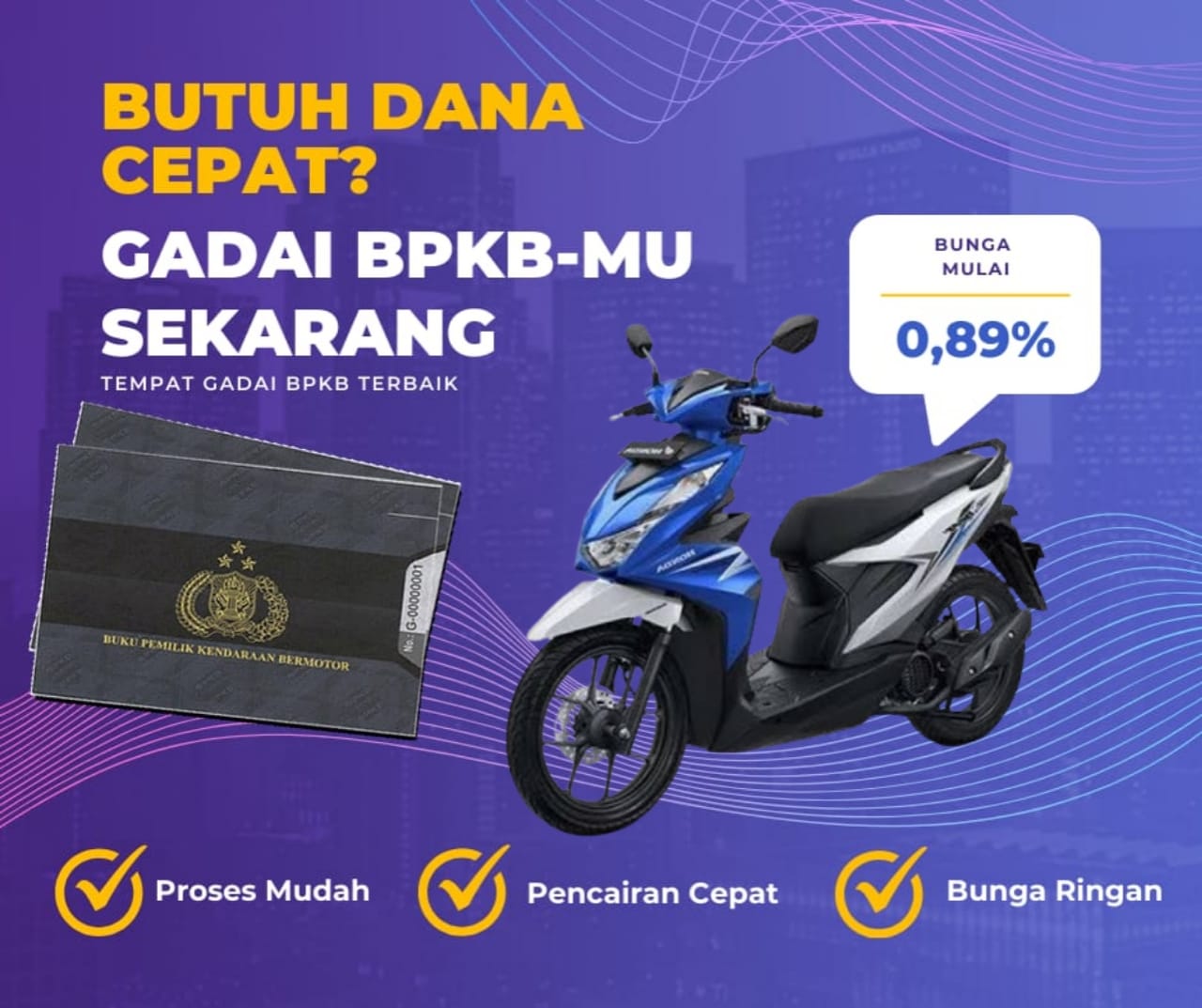 Kredit Jaminan Bpkb Motor Honda Beat Sporty Cbs Dapat Dana Berapa? Seperti Ini Simulasinya